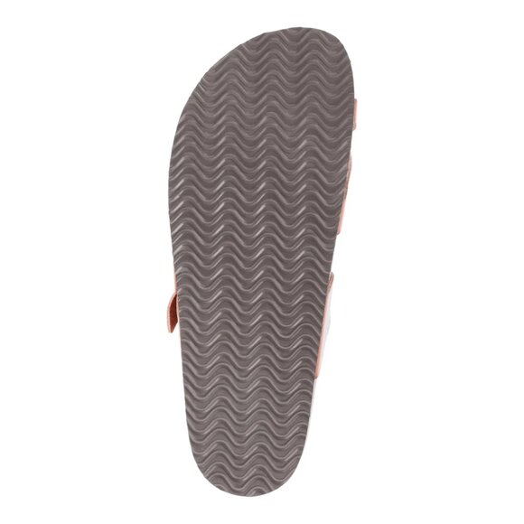 Time and Tru Women's Asymmetric Strap Footbed Sandals, Size 7.5, Medium Width - Picture 5 of 6